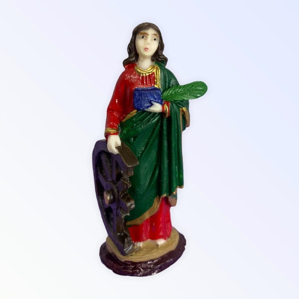 Santa Católica Santa Catarina 8 cm + Presente