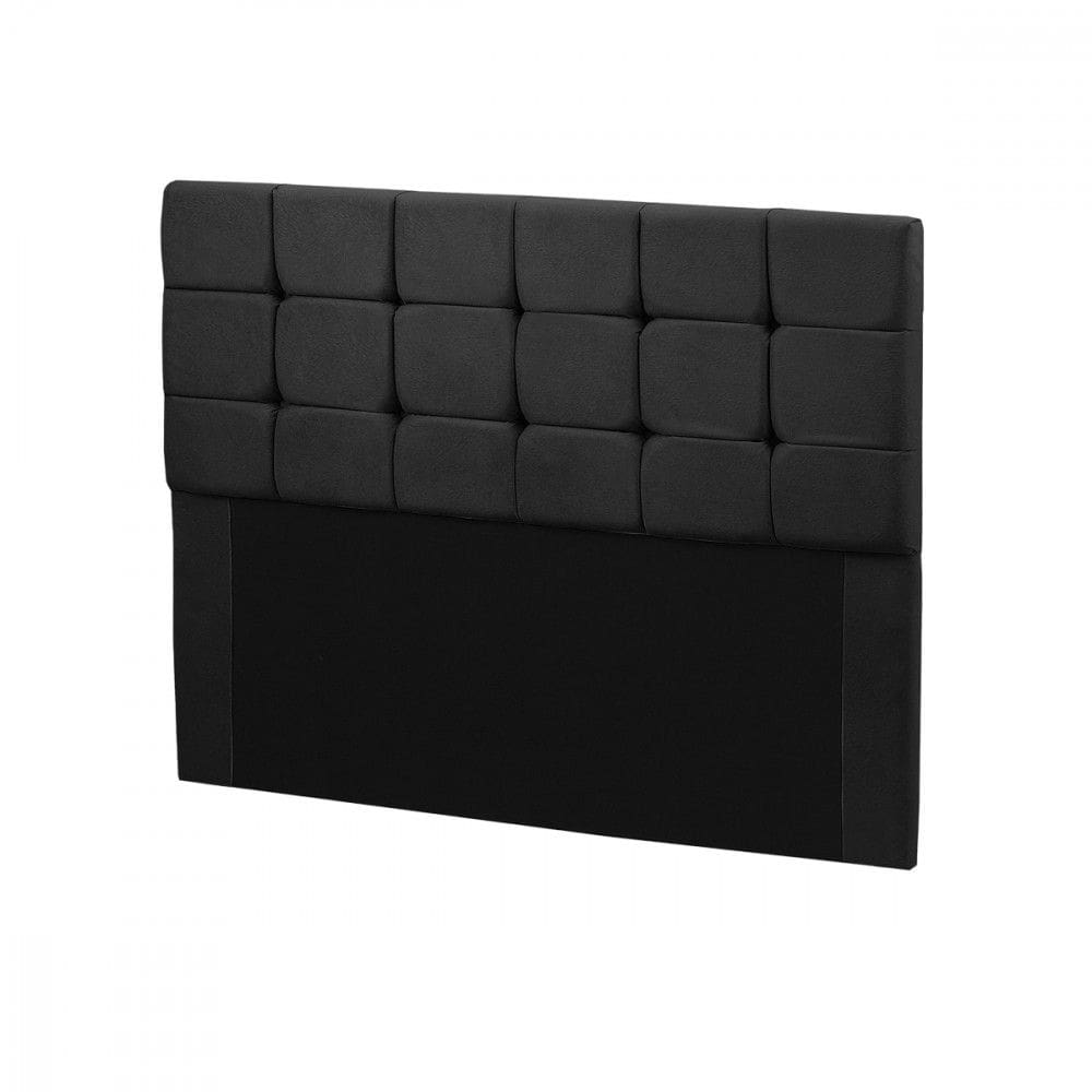 Cabeceira Para Cama Casal Box Julia 140cm Veludo Preto
