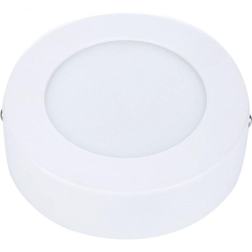 Painel Led Pop Sobrepor Redondo Avant - 6w - 4000k Luz Neutra