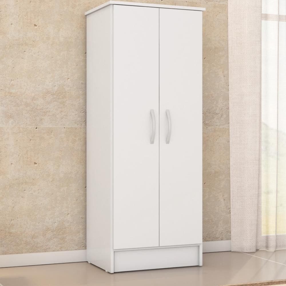 Armário Multiuso Sapateira 2 Portas Viena Branco