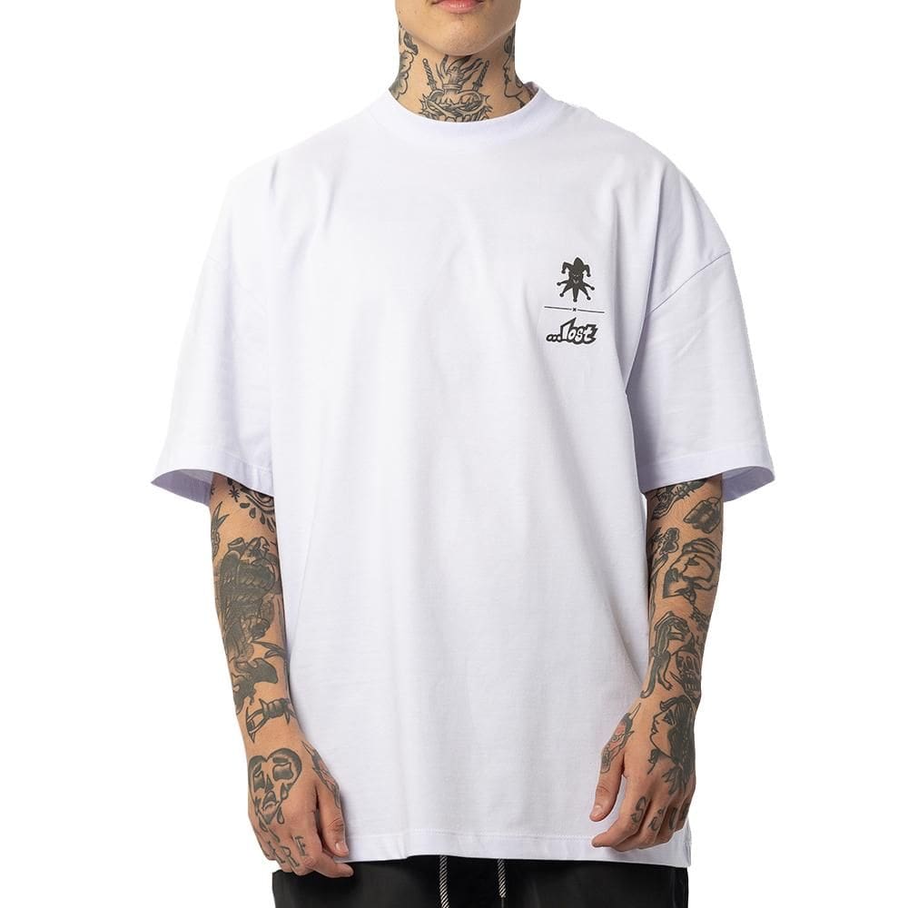 Camiseta Lost Clean Joker WT25 Masculina Branco