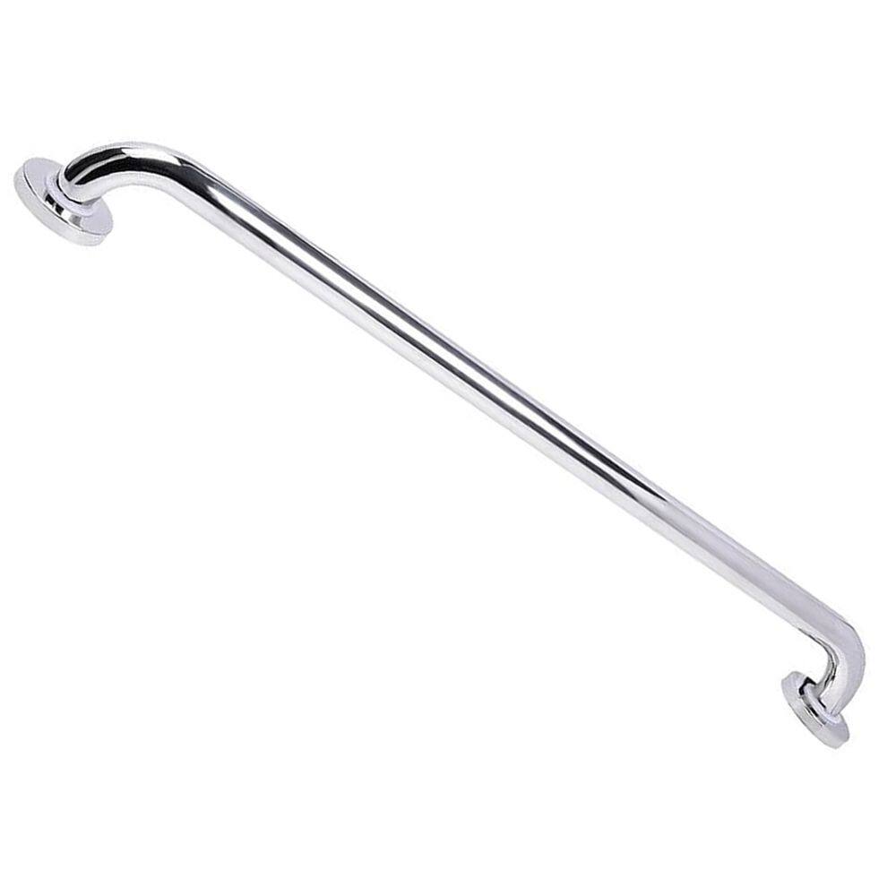 Barra de Apoio 80cm Inox Idoso Banheiro Box Cadeirante Segurança Corrimao Suporte Deficiente Acessibilidade