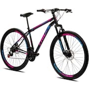 Bicicleta Aro 29 Mountain Bike Tridal com Freio a Disco e Suspensão Dianteira New Suspension