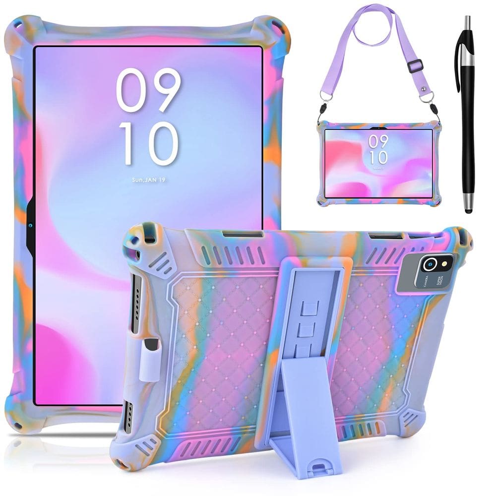 Capa para tablet DETUOSI Okaysea de 10,1 polegadas com caneta e alça