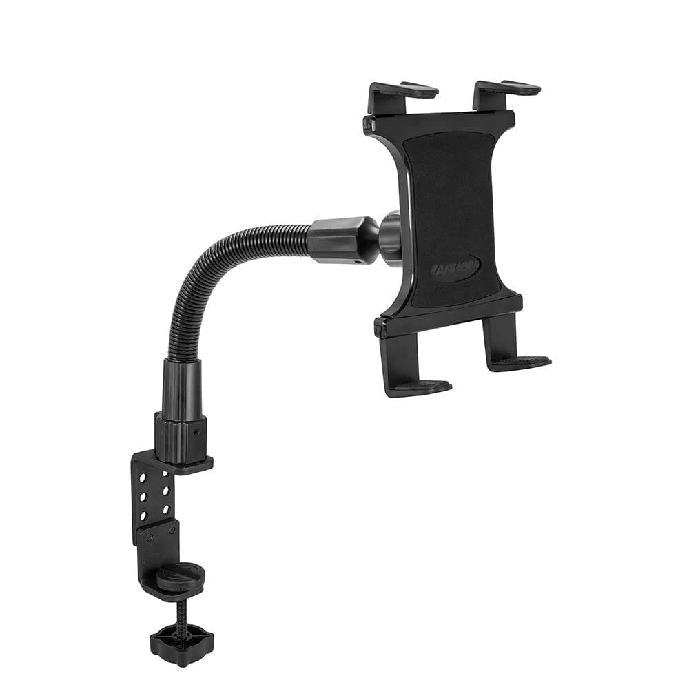 Suporte para tablet ARKON para montagem pesada com suporte de braçadeira de 30 cm