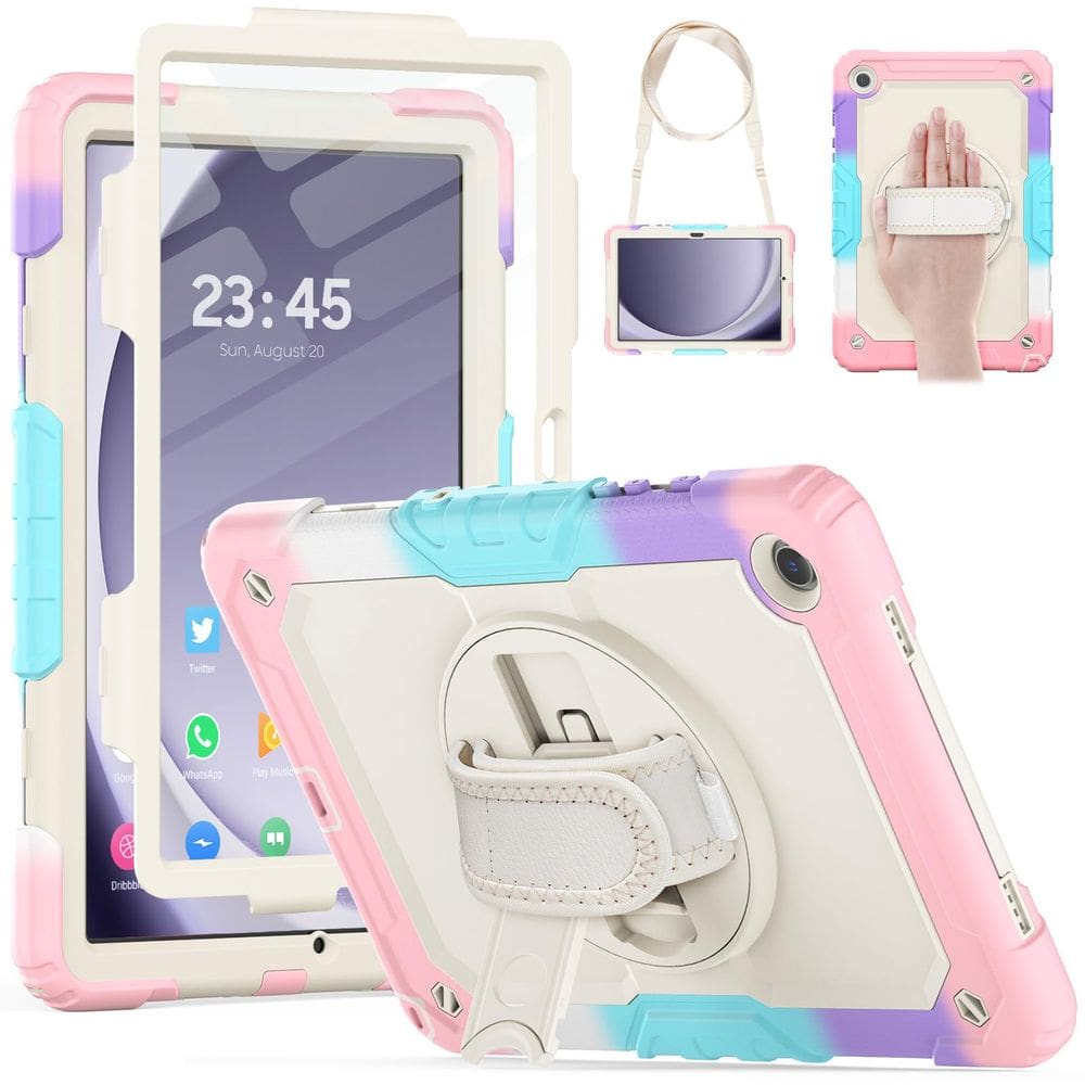 Capa para tablet HXCASEAC para Samsung Galaxy Tab A9+ Plus 11” - rosa