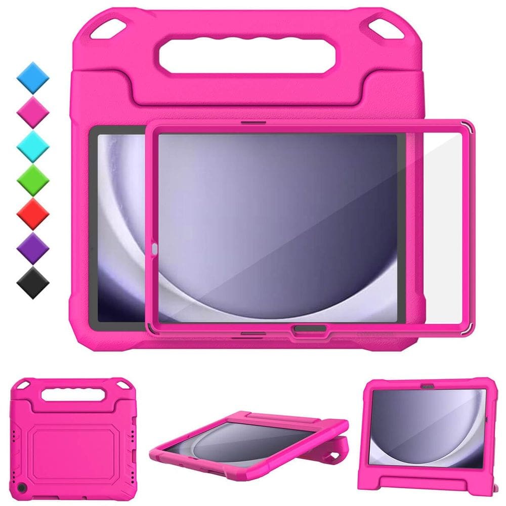 Capa TOEVEK Kids para Samsung Galaxy Tab A9 Plus 11 rosa 2023