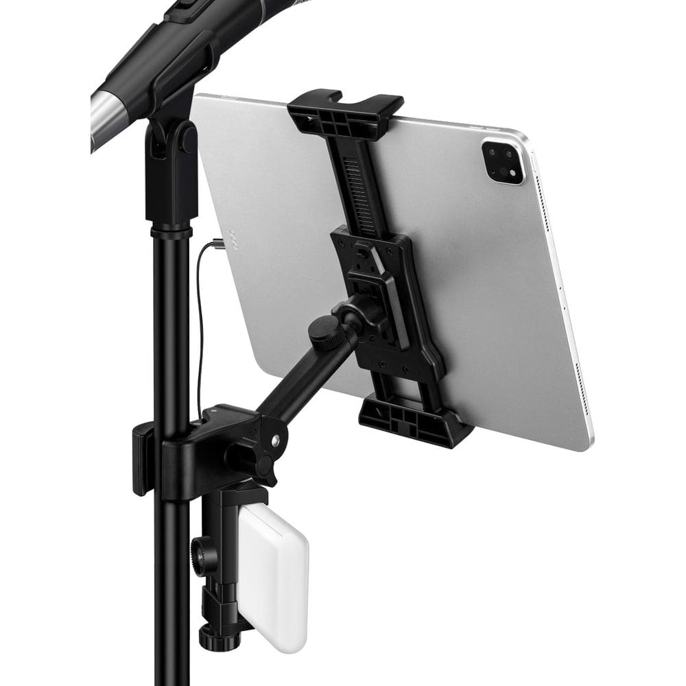 Suporte de suporte para tablet e banco de energia para suporte de microfone LZSIG