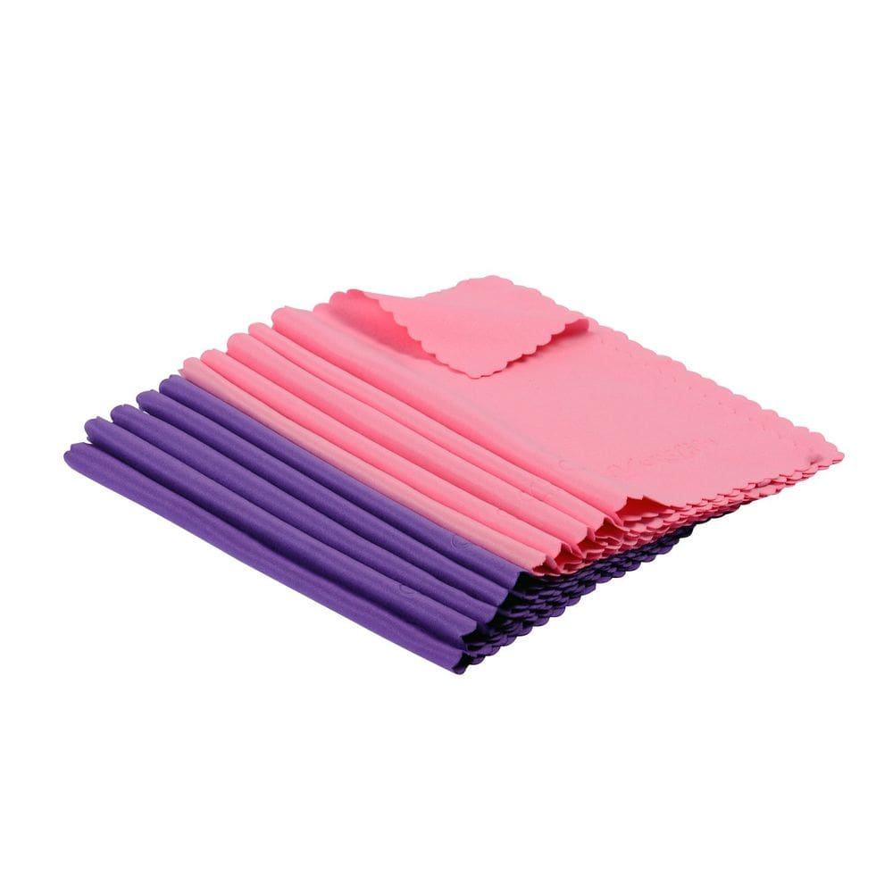 Panos de limpeza de microfibra ColorYourLife, pacote com 10