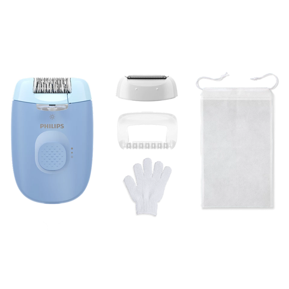 Depilador Philips Satinelli BRE247/00 Bivolt - Azul
