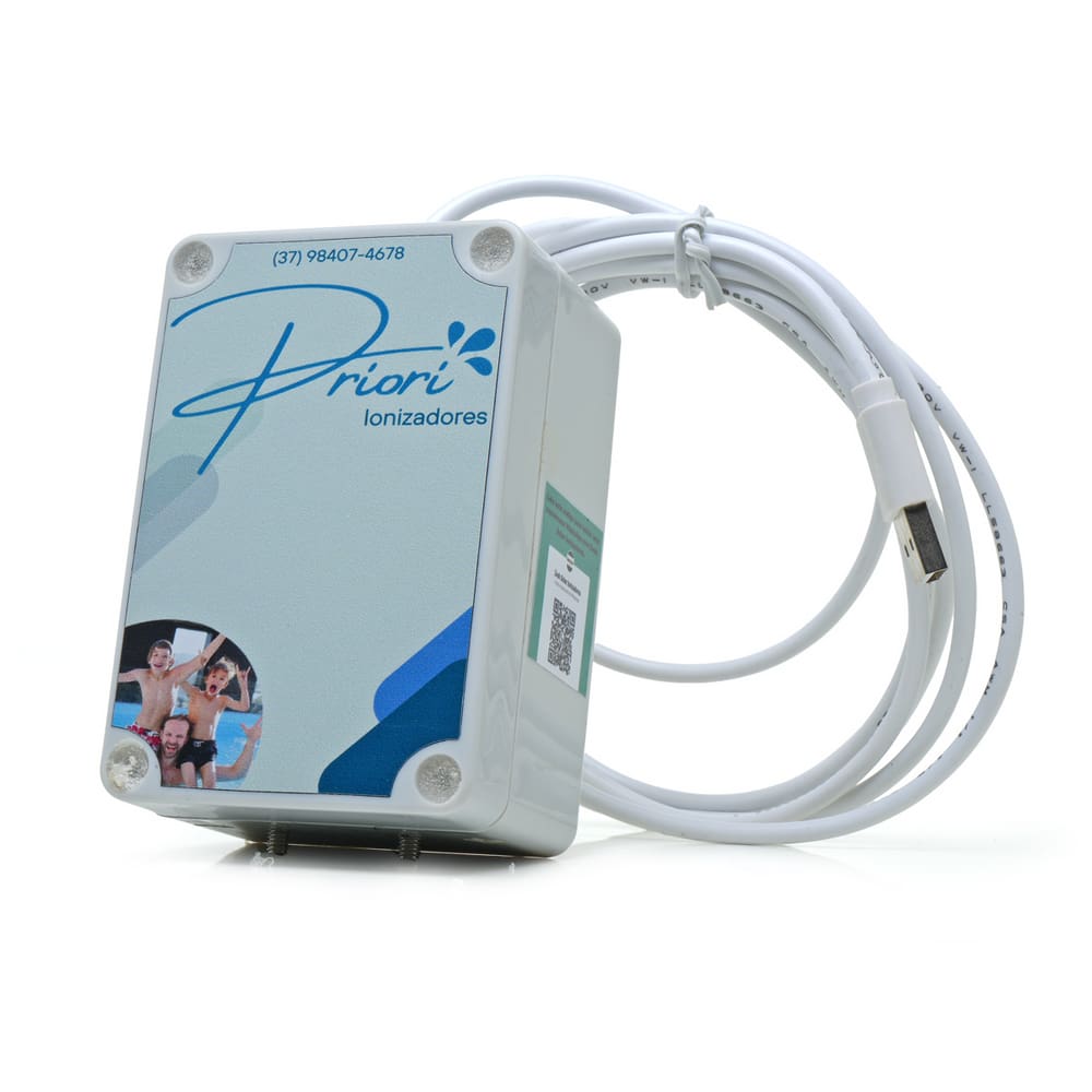 Ionizador Piscina Priori Eletrico Ate 120.000 Litros fim Das Algas 110v/220v