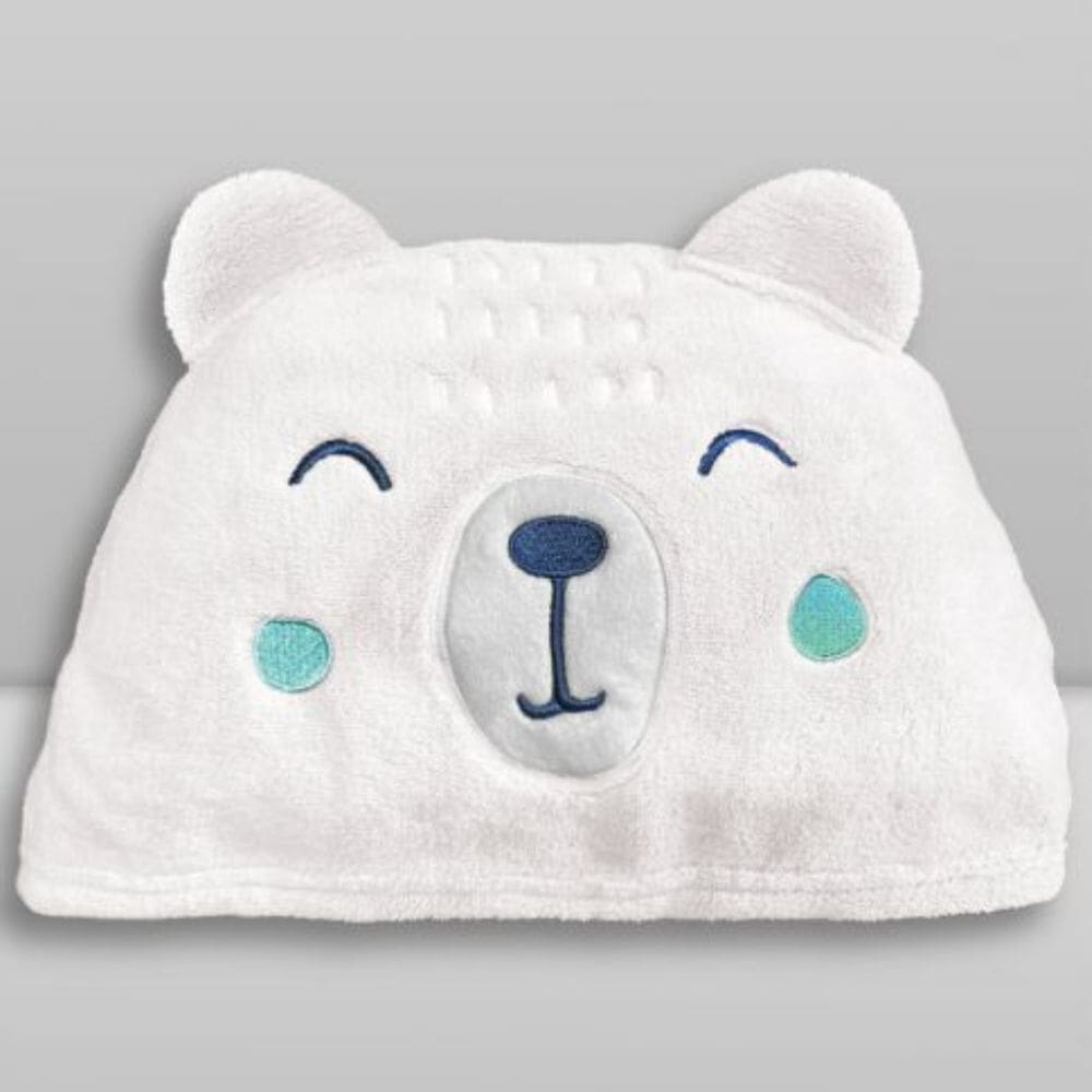 Toalha de Banho Baby com Capuz Urso - Laço Bebê