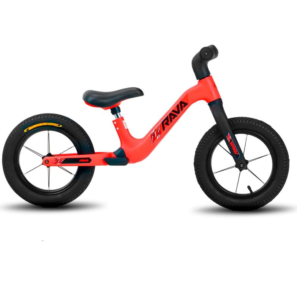 Bicicleta de Balanço Sem Pedal Aro 12 Buddy II Ergonômica Rava Cycle
