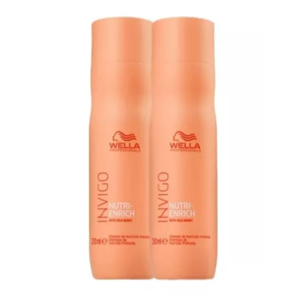 Kit Wella Professionals Invigo Nutri-enrich Shampoo - 2 Unid