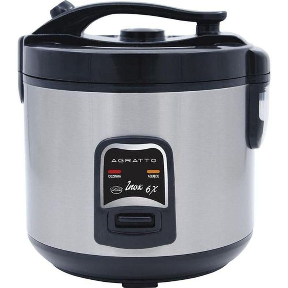 Panela De Arroz Agratto Pa6x 400w Inox 127V