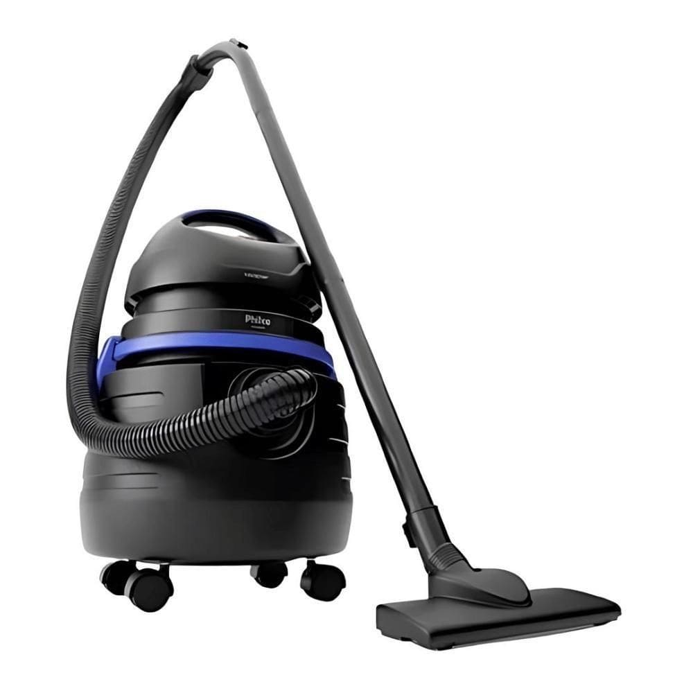 Aspirador De Pó E água Philco 20l 1500w Pas80 Preto 127v