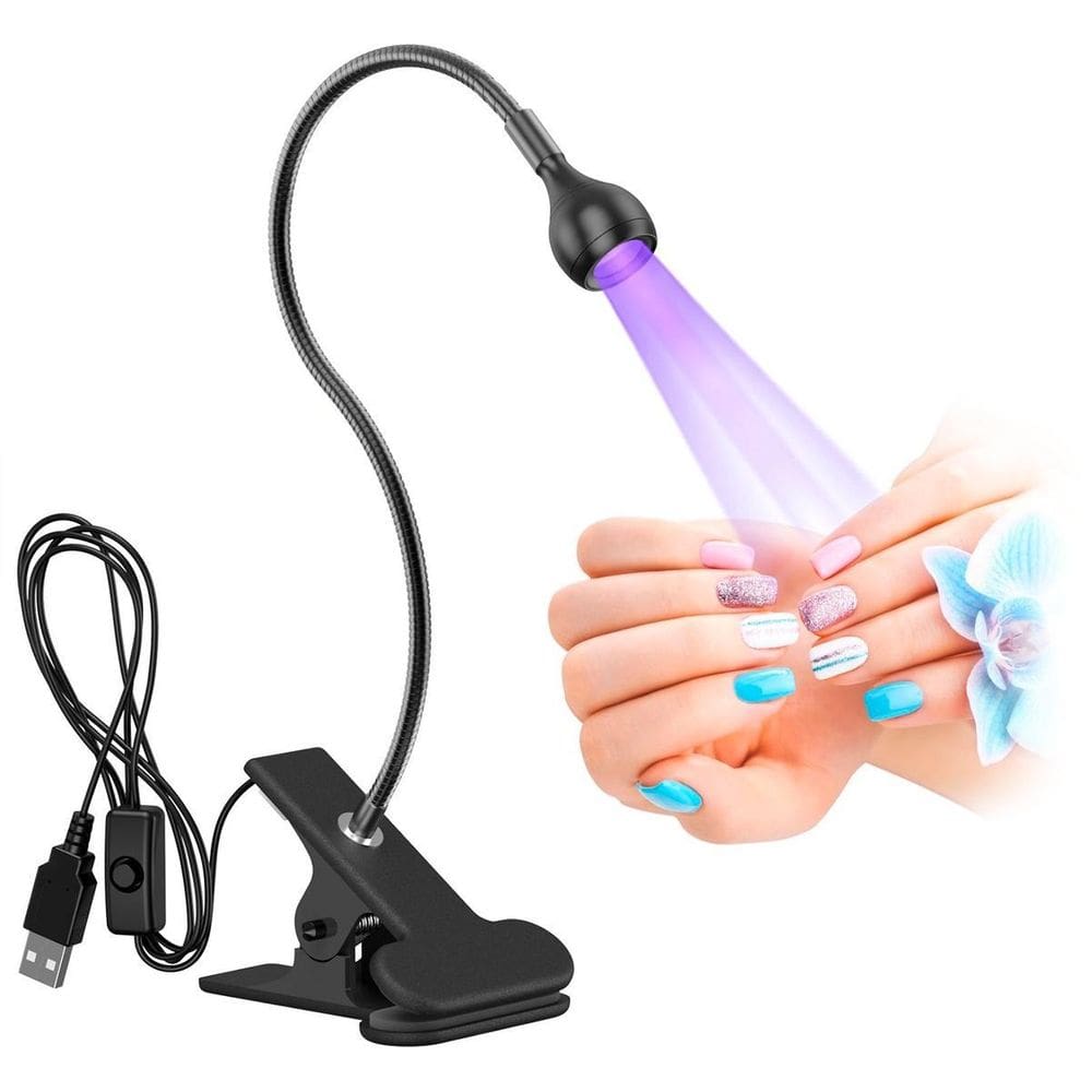 Luminária Led Uv Para Esmalte Gel Bivolt Recarregável