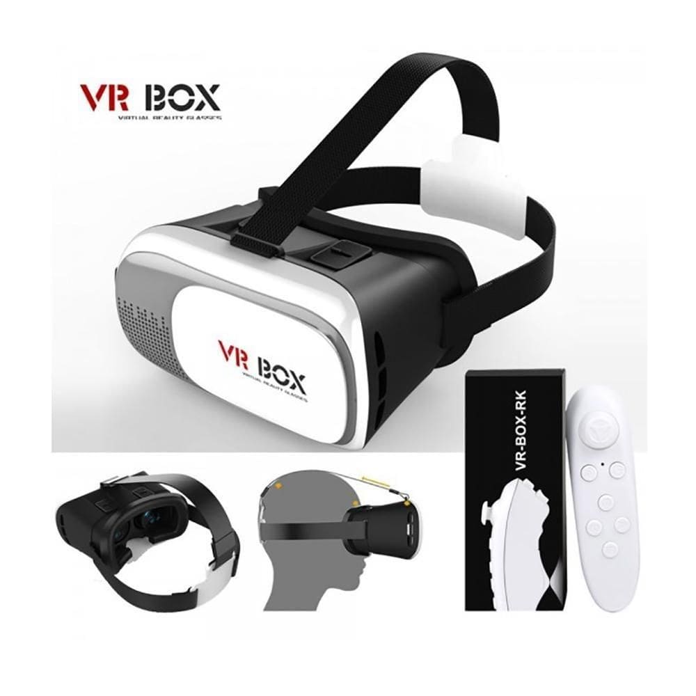 Oculos 3D Controle Bluetooth Realidade Virtual Vr Box