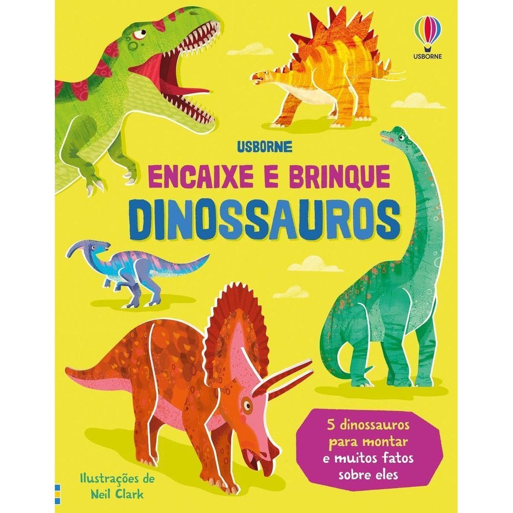 Dinossauros: Encaixe e Brinque