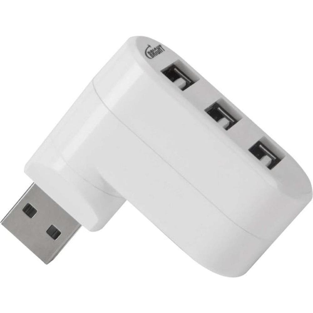 Hub Usb 2.0 3 Portas Branco P/note - Bright