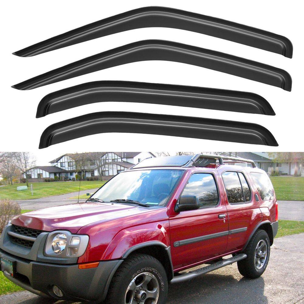 Viseiras de janela e protetores de chuva para Nissan Xterra 2000-2004