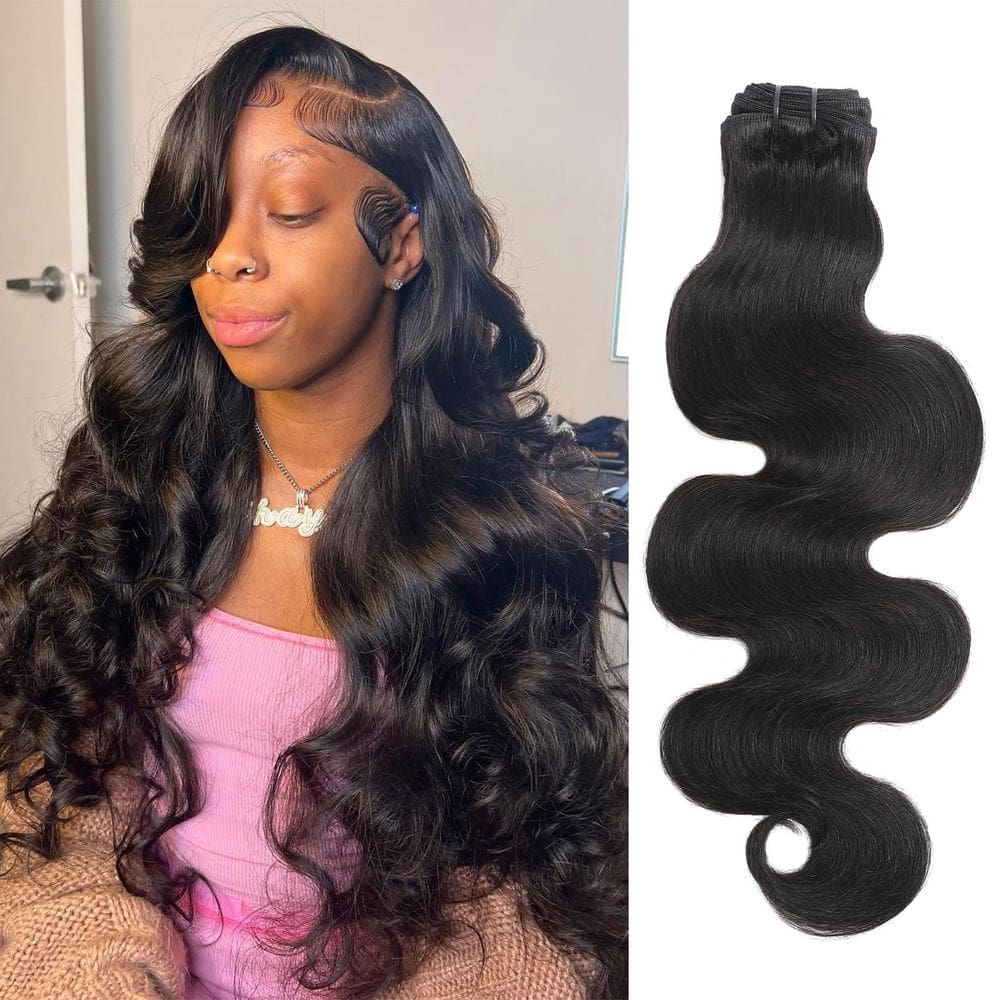 Pacotes de cabelo DEWELLY 12A Brazilian Body Wave 50cm 100% virgem