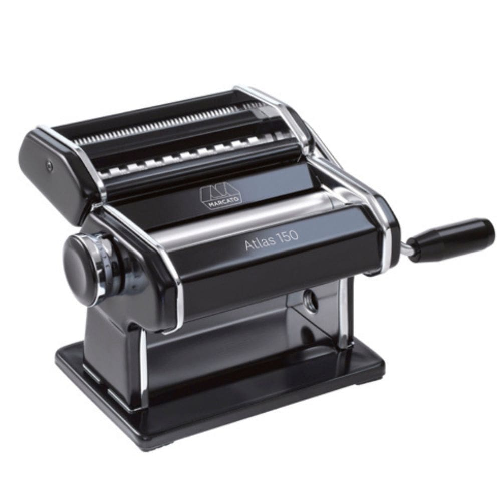 Máquina de Macarrão Italiana Marcato Atlas 150 Preta Manual 3 Massas Importada
