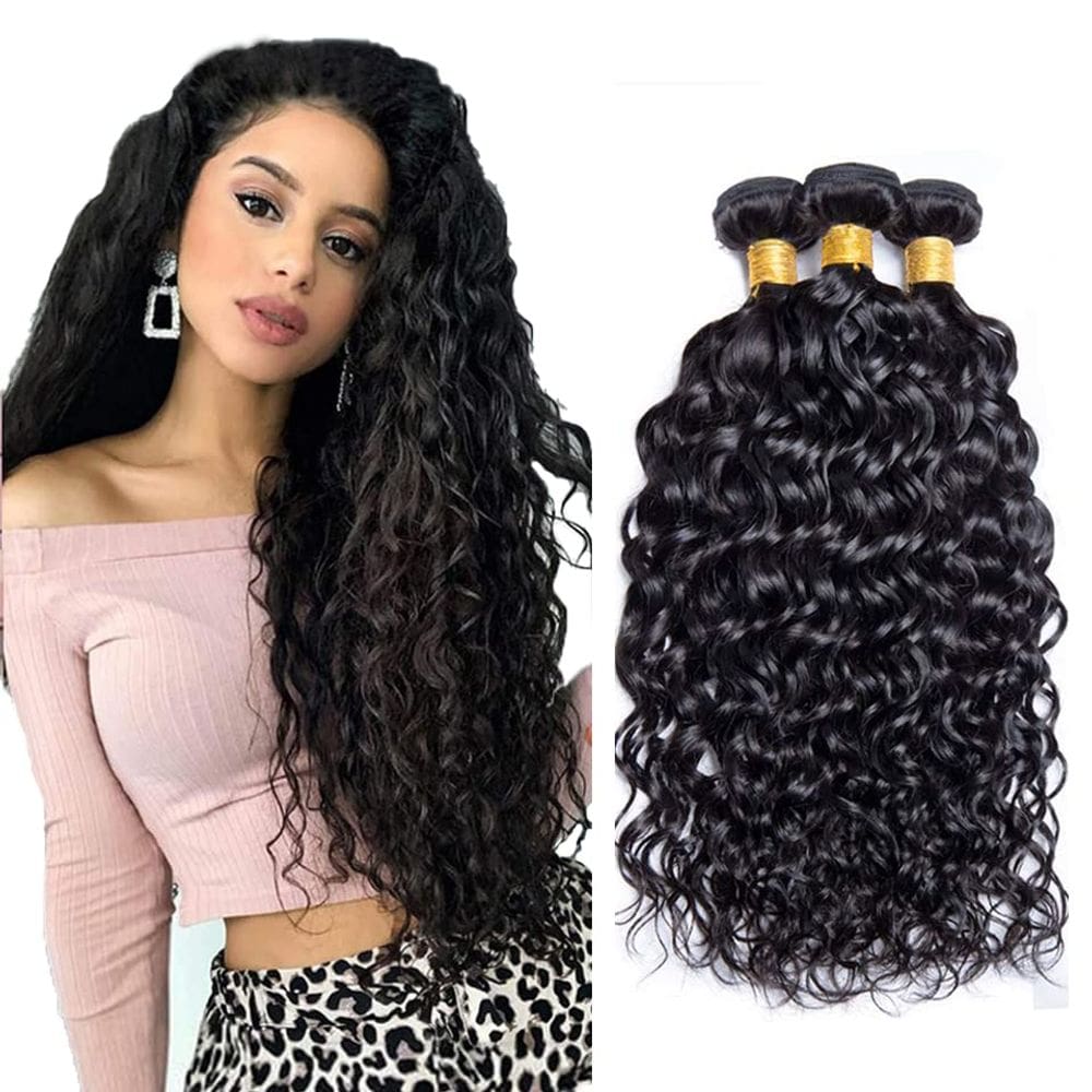 Pacotes de cabelo DiexRlamx Water Wave 100% Brazilian Remy Hair
