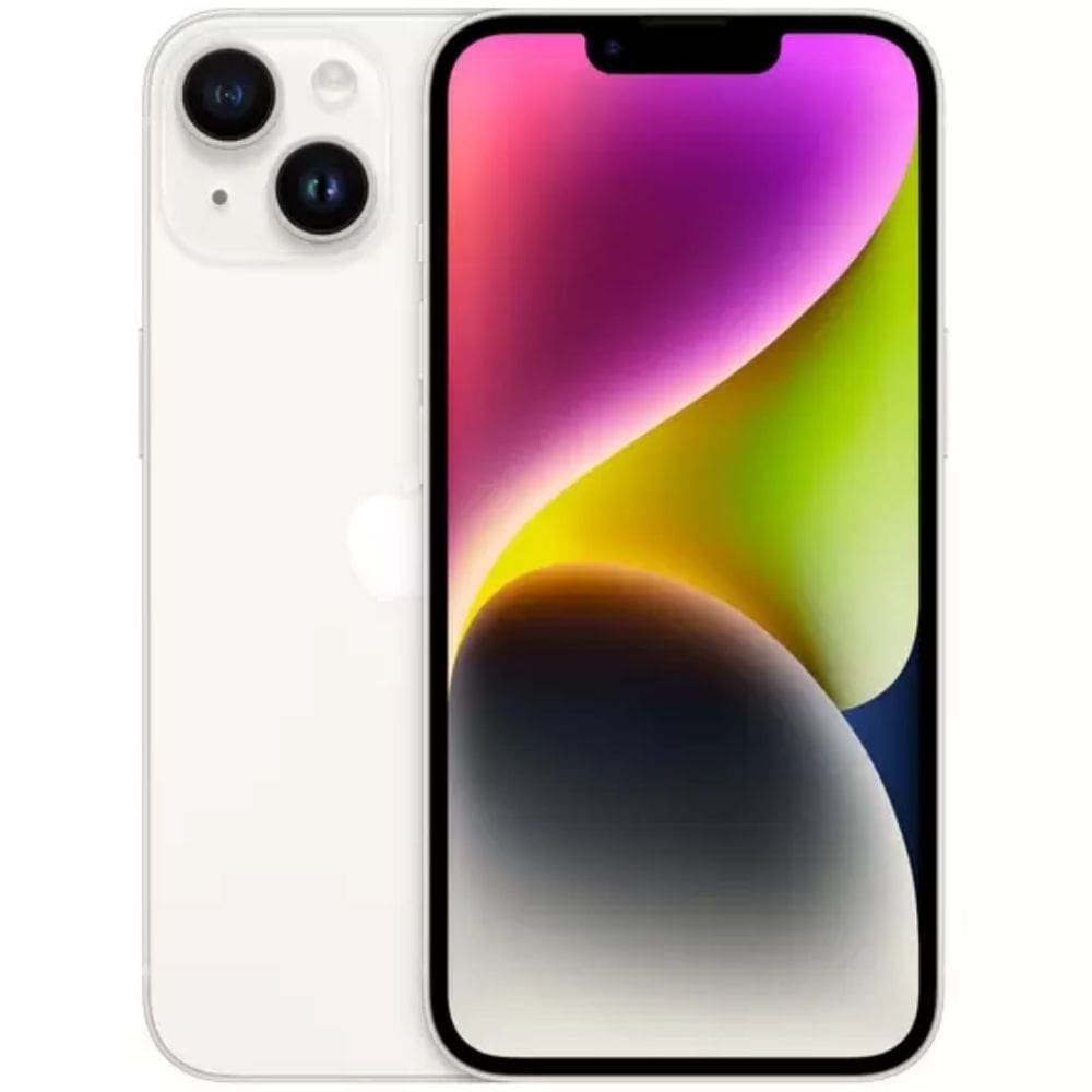 Usado: Iphone 14 256 GB Branco - Excelente