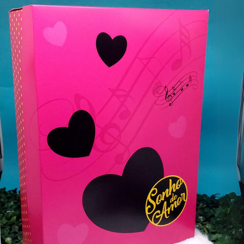 Caixa Retangular Sonho De Amor 35x25x11cm Packpel c/5un