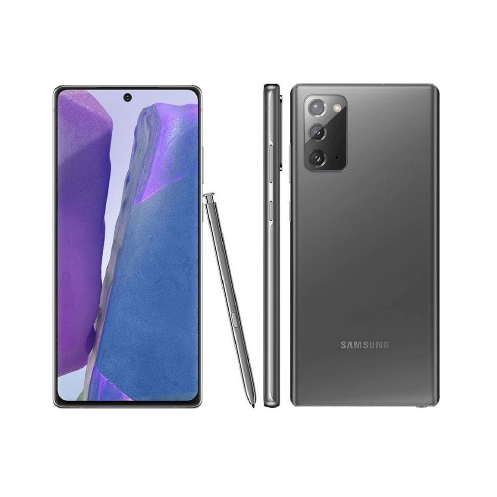 Usado: Samsung Note 20 256 GB Cinza - Excelente