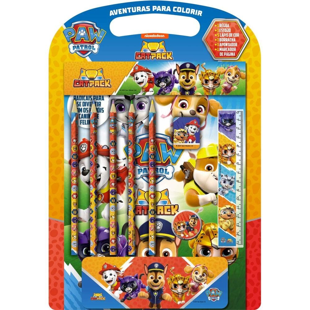 Patrulha Canina Aventuras para Colorir
