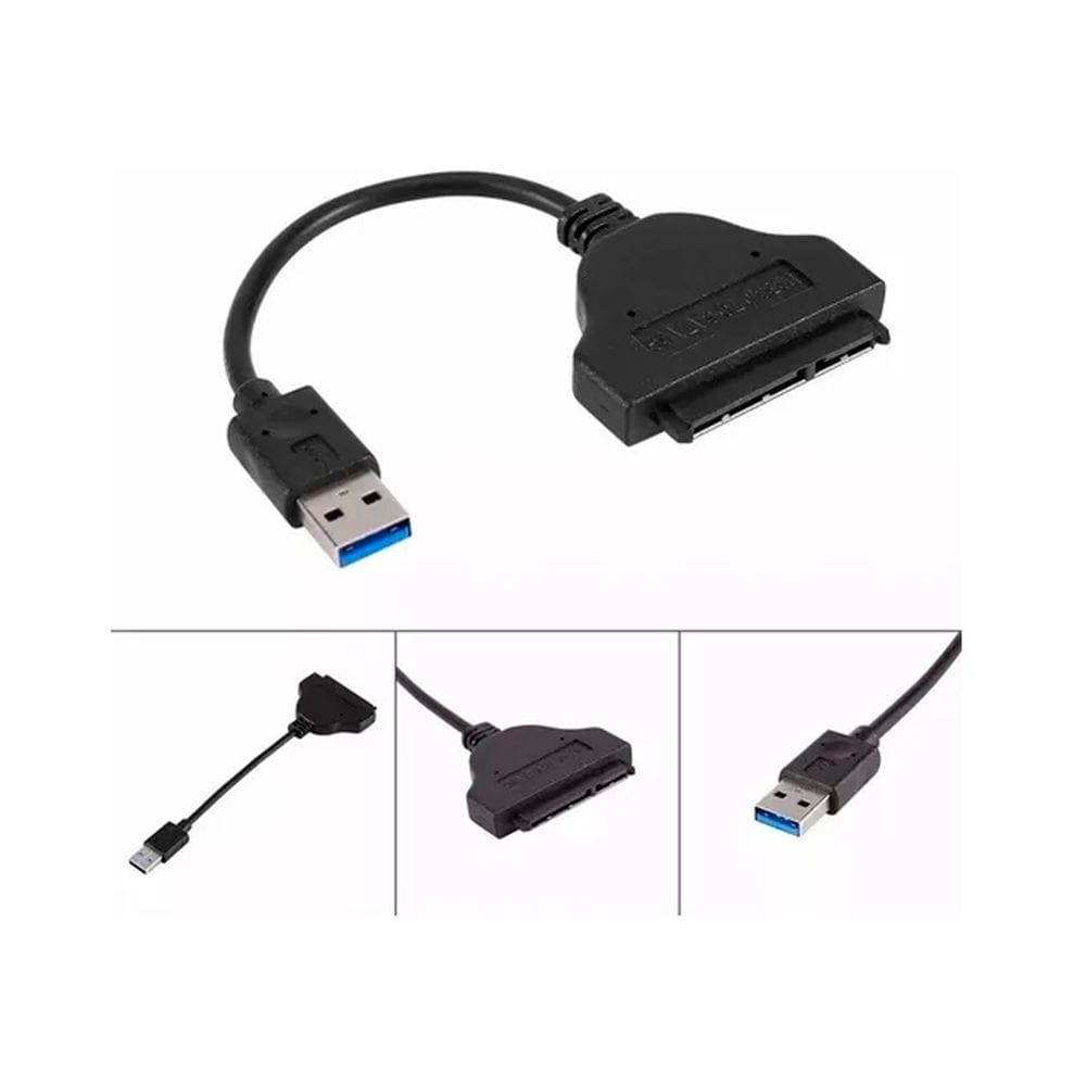 Cabo Leitor De Hd e Hd ssd 2,5 Adaptador Usb 3.0 Sata cabohssd