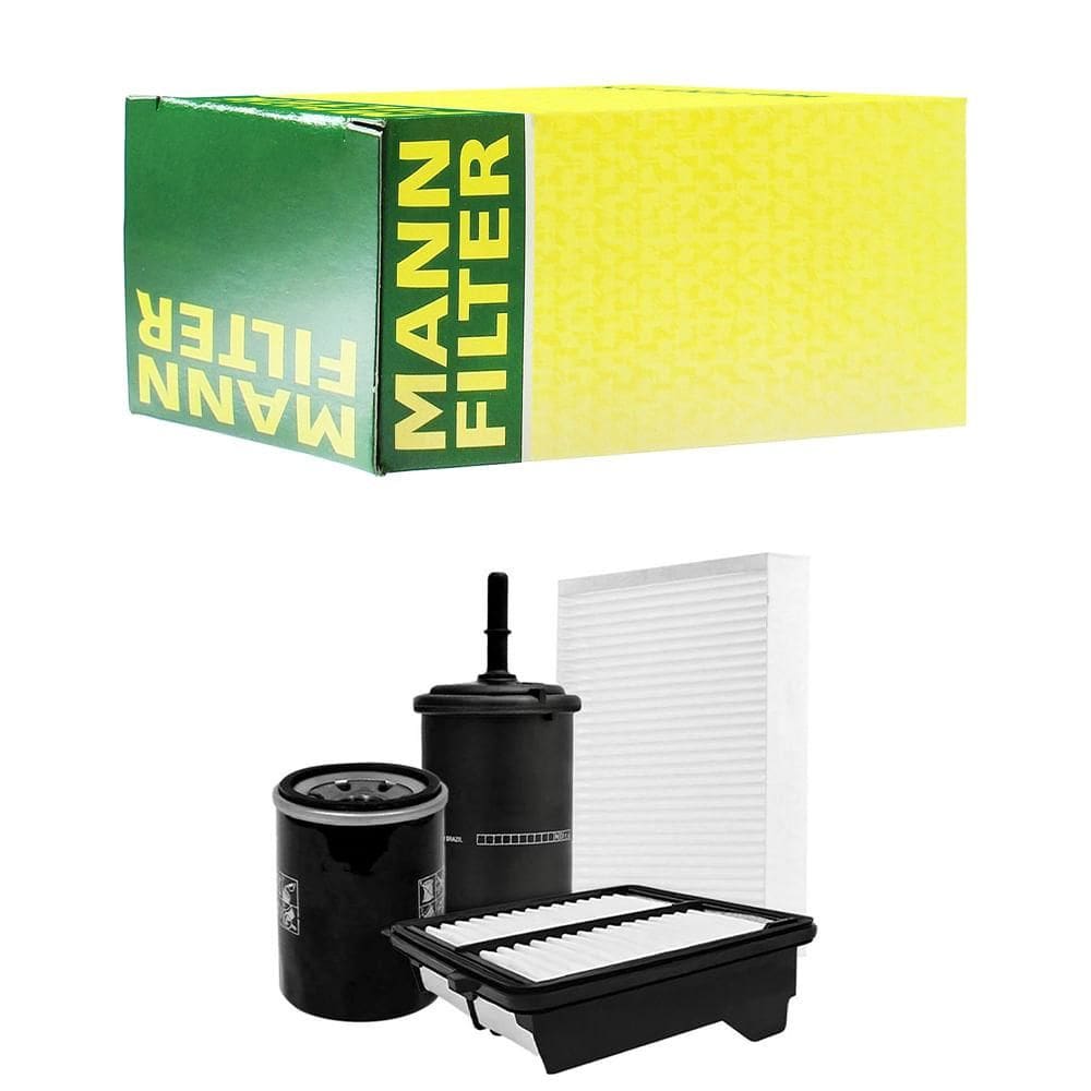 Kit Troca de Filtros City 1.5 Fit 1.4 1.5 Flex MANN-FILTER