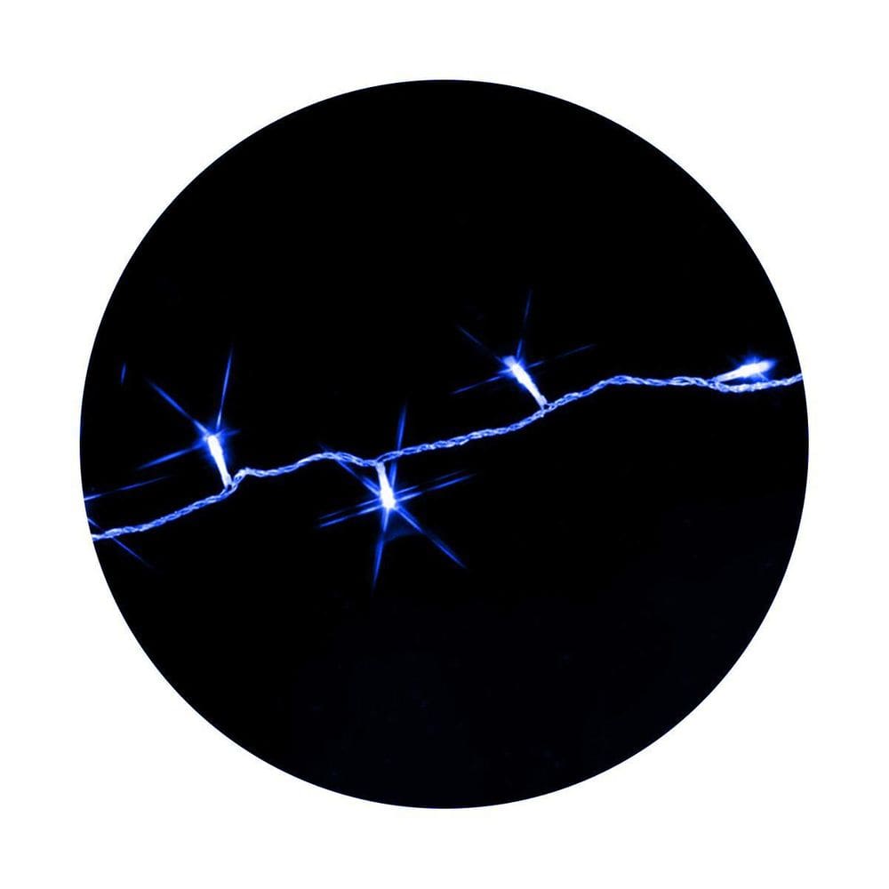 Cordão 50 Lampadas Led Formato Pequena Gota 5 Metros Fio