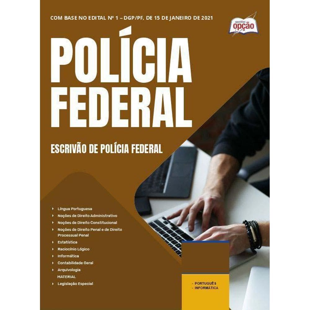 Apostila Polícia Federal Pf 2025 - Escrivão Polícia Federal