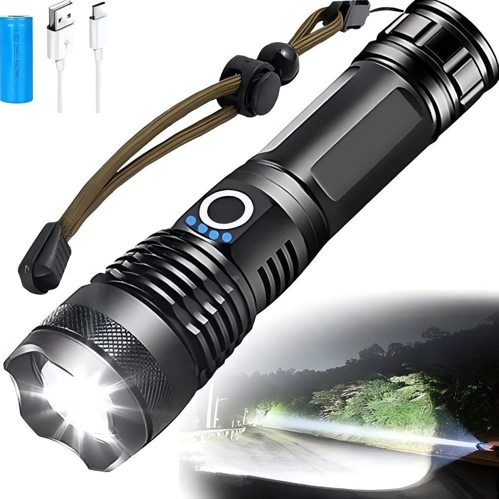 Lanterna Manual Le-8337 Flashlight
