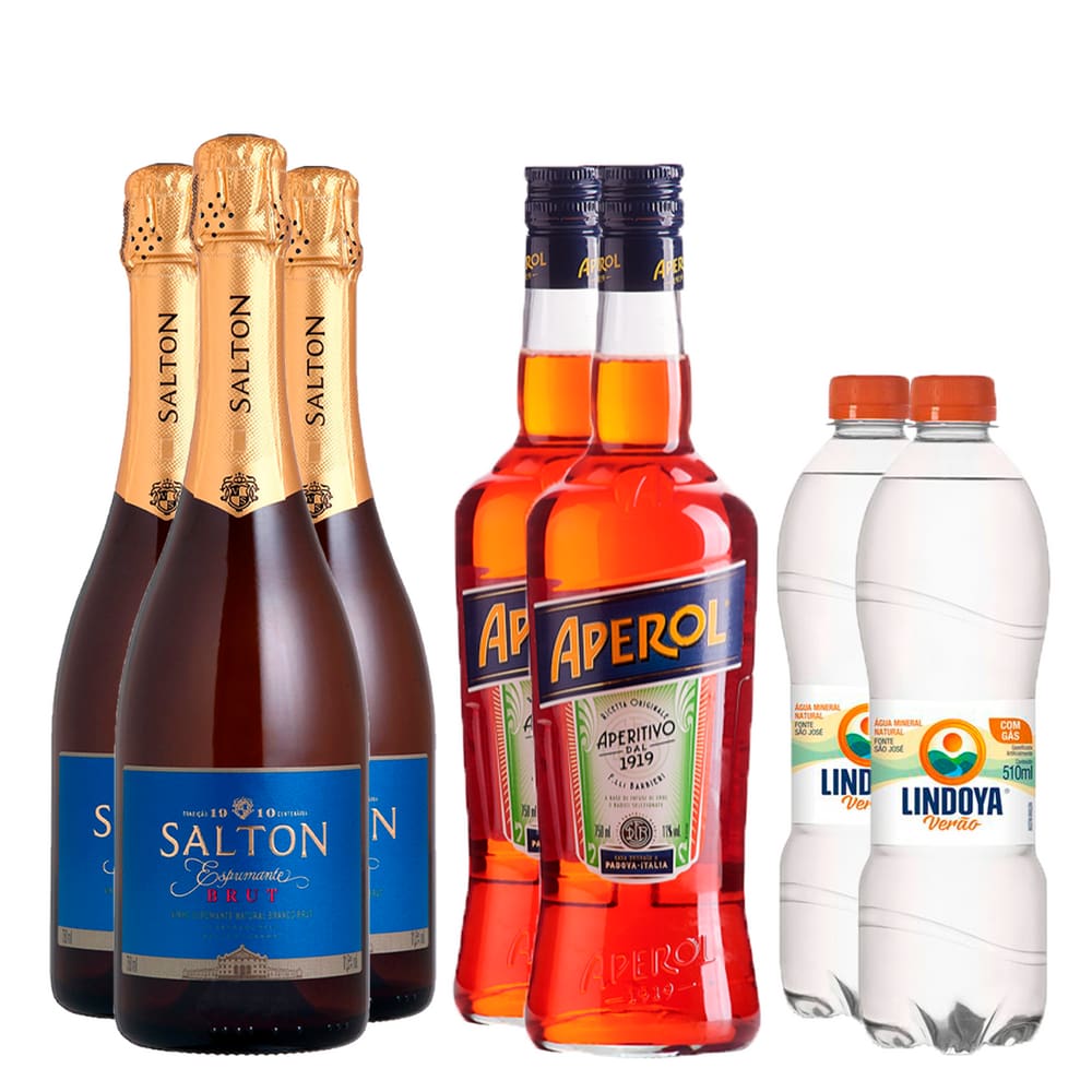 Combo para Coquetel Aperol Spritz Médio