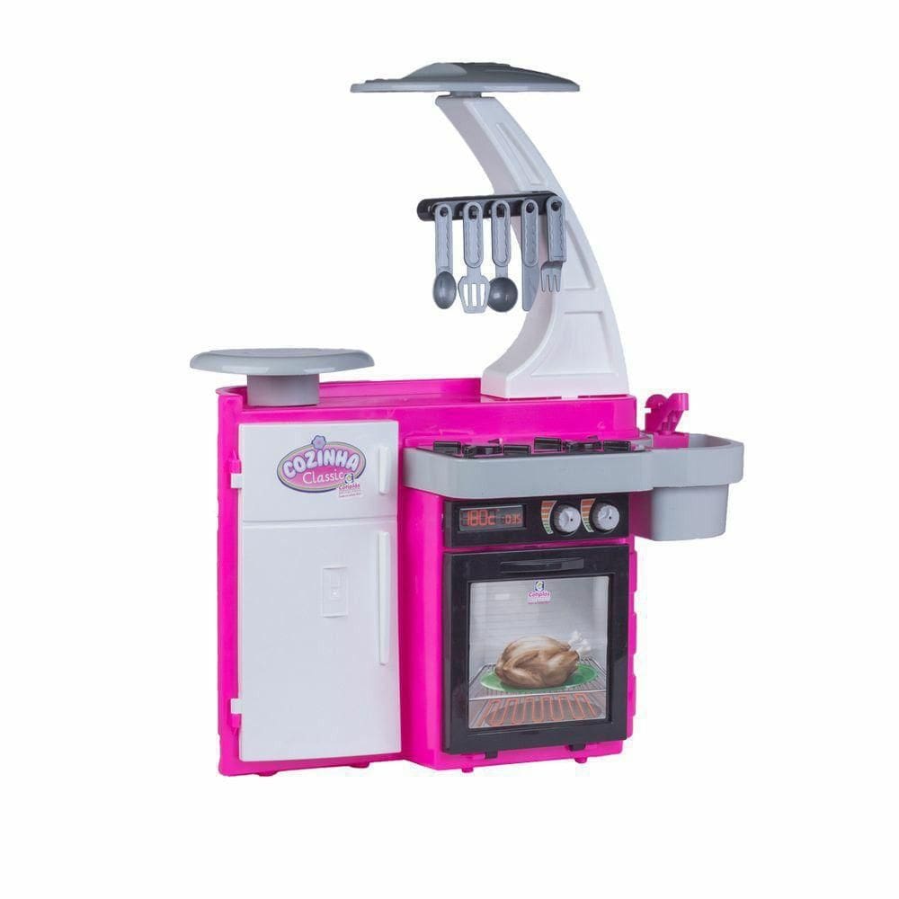 Brinquedo Cozinha Infantil Classic Completa Com Acessórios