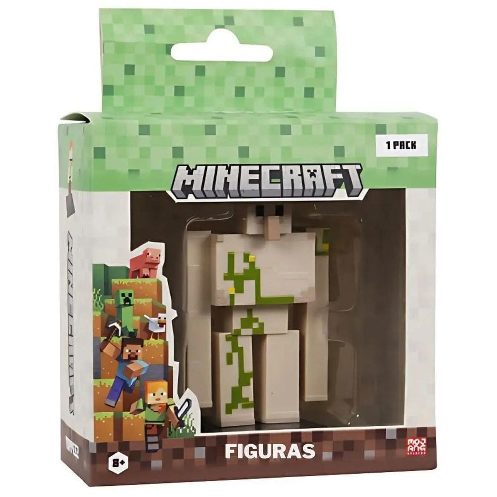 Boneco - Minecraft Golem Miniatura COPAG DA AMAZONIA