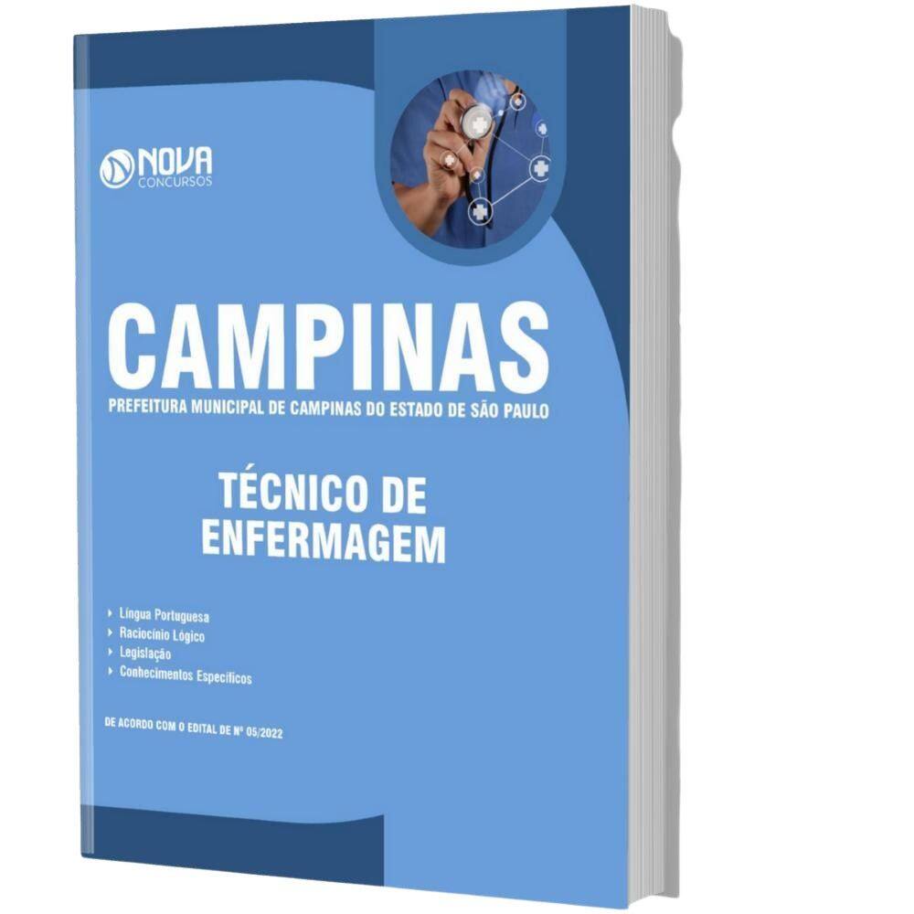 Apostila Concurso Campinas Sp Técnico Em Enfermagem