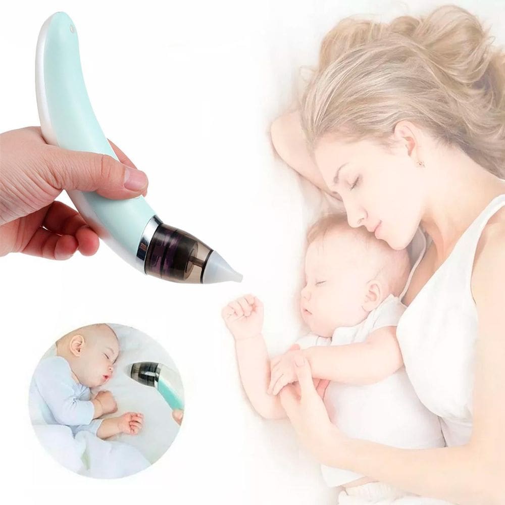 Aspirador Nasal Infantil Elétrico Usb Bebê Limpeza Nariz