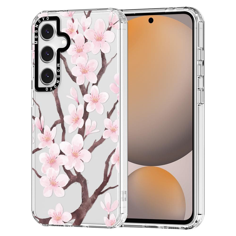 Capa de telefone MOSNOVO para Samsung Galaxy S24 FE Cherry Blossom