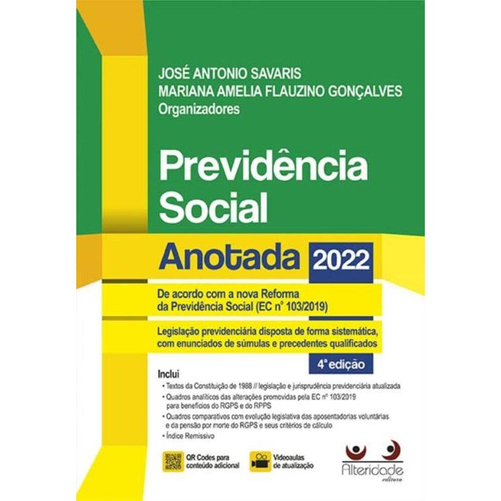 Previdência Social Anotada