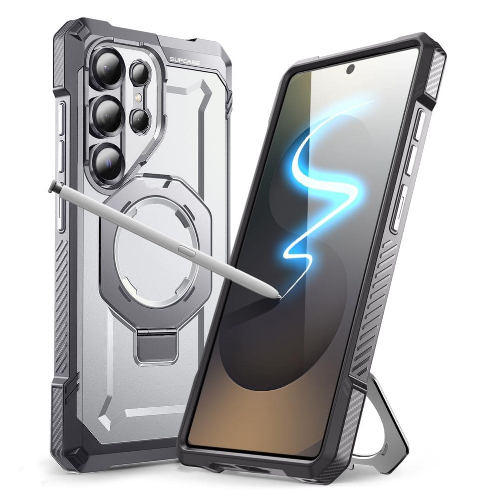 Capa para celular SUPCASE Unicorn Beetle Grip S25 Ultra 6.9" branca