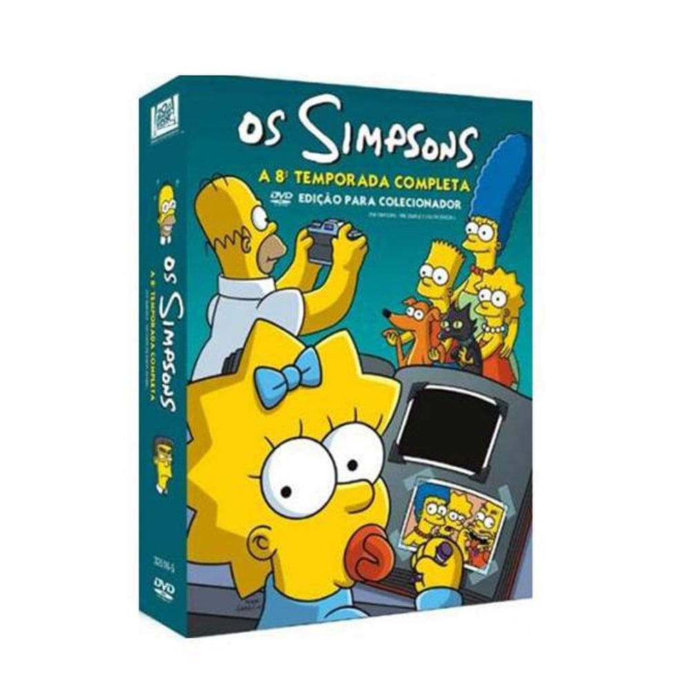 Simpsons 7ª Temporada 4 DVDs - Edição Colecionador