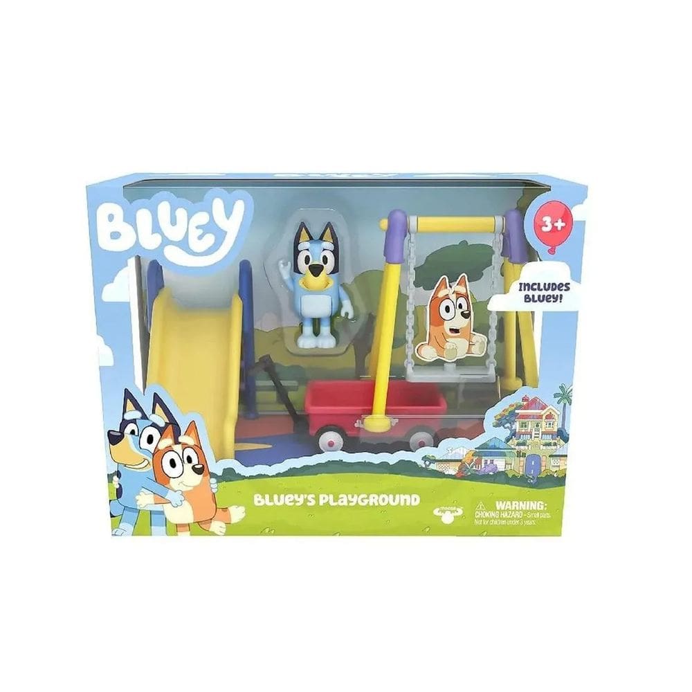 Playset Parquinho Da Bluey Com Boneco - Candide 7909
