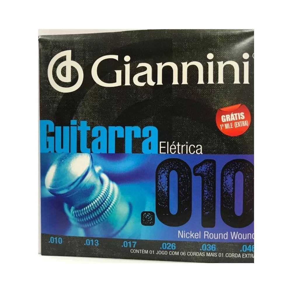 Encordamento Giannini Guitarra Com 10
