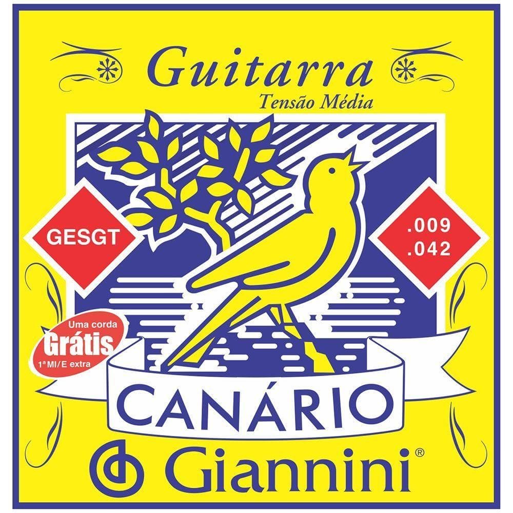 Corda Para Guitarra Giannini Gesgt Super Leve