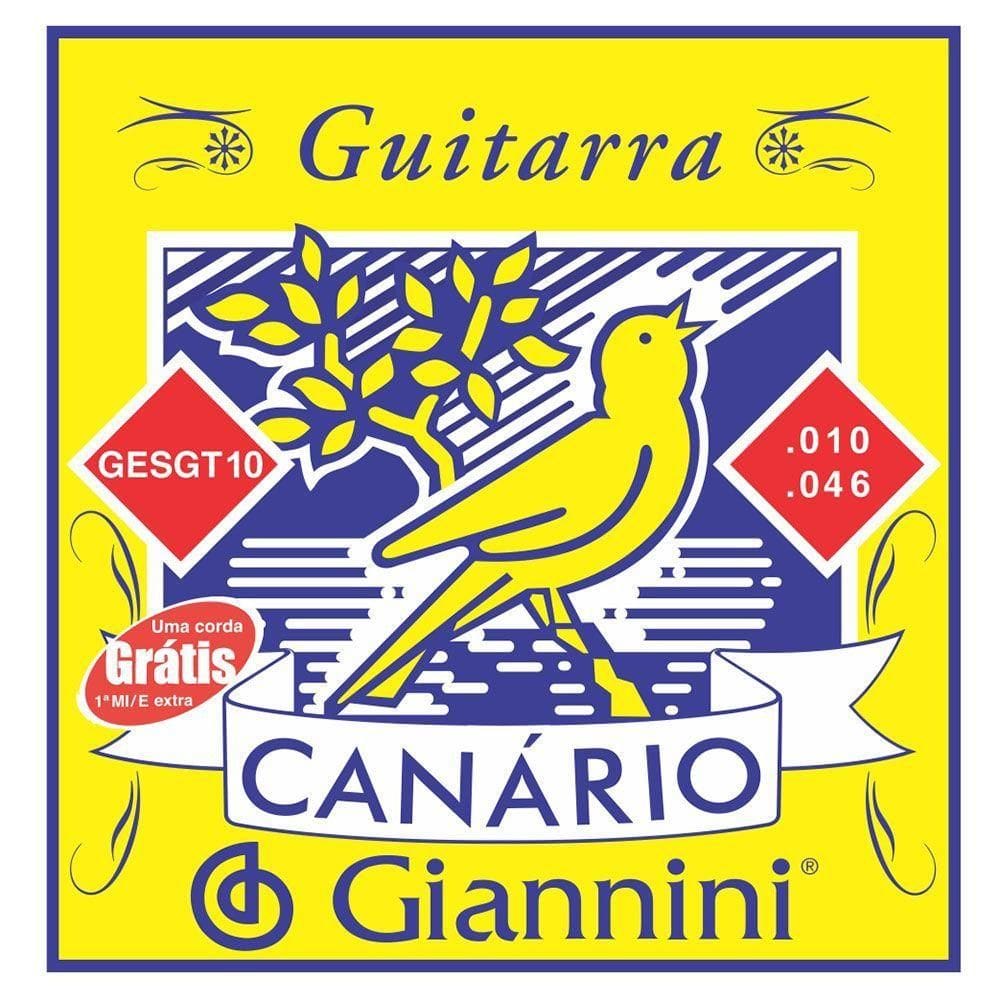 Corda Para Guitarra Giannini Gesgt Leve